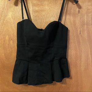 Aritzia Babaton Peplum Top